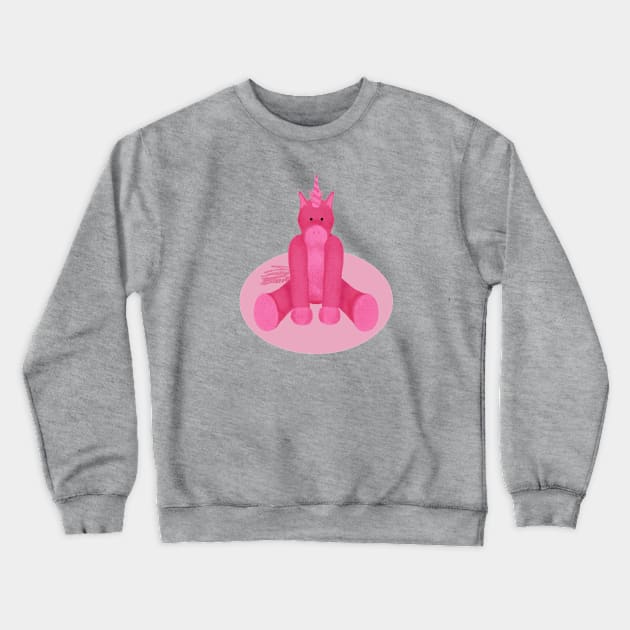 Toy unicorn Crewneck Sweatshirt by FFpopDesigns